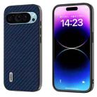 For Google Pixel 9 ABEEL Carbon Fiber Texture Protective Phone Case(Dark Blue) - 1