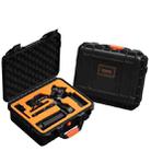 For DJI RS 4 Sunnylife Safety Carrying Case Waterproof Hard Case Box(Black) - 1
