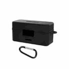 For DJI Mic 2 Sunnylife BHT772 Charging Case Wireless Mic Soft Scratch-proof Protective Cove(Black) - 1