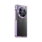 For vivo X Fold5 6D Electroplating PC Shockproof Phone Case(Purple) - 2