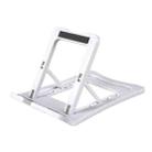 Portable Folding Mini Phone Holder Lazy Phone Tablet Desktop Holder(White) - 1