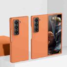 For Samsung Galaxy Z Fold Special Skin Feel PC Full Coverage Shockproof Phone Case(Orange) - 1