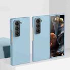For Samsung Galaxy Z Fold Special Skin Feel PC Full Coverage Shockproof Phone Case(Sky Blue) - 1