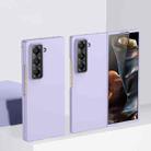 For Samsung Galaxy Z Fold Special Skin Feel PC Full Coverage Shockproof Phone Case(Sakura Purple) - 1