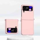 For Samsung Galaxy Z Flip4 Gradient Color Skin Feel PC Full Coverage Shockproof Phone Case(Pink) - 1