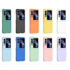 For ZTE nubia Flip2 Skin Feel PC Full Coverage Shockproof Phone Case(Sky Blue) - 2