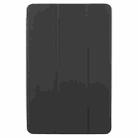 For Huawei Matepad Air 12 Tri-fold Silicone Leather Tablet Case(Black) - 2