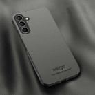 For Samsung Galaxy A05s HUIYI Leather Magnetic Phone Case(Grey) - 1
