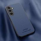 For Samsung Galaxy A55 5G HUIYI Leather Magnetic Phone Case(Blue) - 1