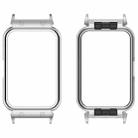 For Samsung Galaxy Fit 3 18mm Metal Frame Watch Protective Case(Silver) - 1