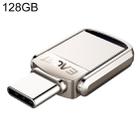 128G USB 3.1 + USB-C Interface Metal Twister Flash U Disk, Standard - 1