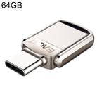 EAGET 64G USB 3.1 + USB-C Interface Metal Twister Flash U Disk, Standard - 1