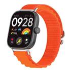 For Xiaomi Mi Band 8 Pro / Redmi Watch 4 Loop Nylon Watch Band(Orange) - 1