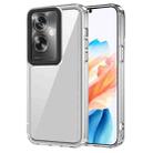 For OPPO A79 5G Global/A2 5G Transparent Acrylic + TPU Shockproof Phone Case(Transparent) - 1