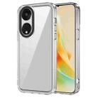For OPPO Reno8 T 5G/A1 Pro Transparent Acrylic + TPU Shockproof Phone Case(Transparent) - 1