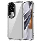 For OPPO Reno10 Global/Reno10 Pro Global Transparent Acrylic + TPU Shockproof Phone Case(Transparent) - 1