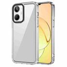 For Realme 10 4G Transparent Acrylic + TPU Shockproof Phone Case(Transparent) - 1