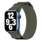 For Apple Watch Series 7 41mm Nylon Hook And Loop Fastener Watch Band(Grey) - 1