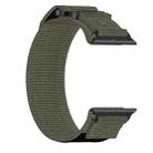 For Apple Watch Series 5 40mm Nylon Hook And Loop Fastener Watch Band(Grey) - 3
