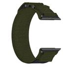 For Apple Watch Series 5 40mm Nylon Hook And Loop Fastener Watch Band(Army Green) - 3