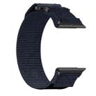 For Apple Watch Series 10 46mm Nylon Hook And Loop Fastener Watch Band(Blue) - 3