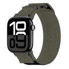 For Apple Watch Series 10 42mm Nylon Hook And Loop Fastener Watch Band(Grey) - 1