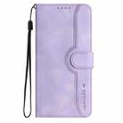 For ZTE nubia Z60 Ultra Heart Pattern Skin Feel Leather Phone Case(Purple) - 2