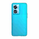 For OPPO A57 5G Candy Series TPU Phone Case(Transparent Blue) - 1