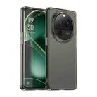 For OPPO Find X6 Pro 5G Candy Series TPU Phone Case(Transparent Grey) - 1