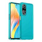 For OPPO A98 5G Candy Series TPU Phone Case(Transparent Blue) - 1