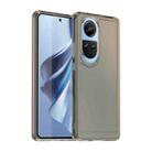 For OPPO Reno10 Global Candy Series TPU Phone Case(Transparent Grey) - 1