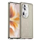 For OPPO Reno11 Pro Global Candy Series TPU Phone Case(Transparent Grey) - 1