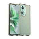 For OPPO Reno11 Global Candy Series TPU Phone Case(Transparent Grey) - 1