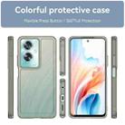 For OPPO A1s 5G Candy Series TPU Phone Case(Transparent Grey) - 2