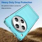 For OPPO Find X8 Pro Candy Series TPU Phone Case(Transparent Blue) - 3