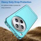 For OPPO Find X8 Candy Series TPU Phone Case(Transparent Blue) - 3