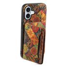 For iPhone 16 Card Slot Holder Phone Case(Autumn Yellow) - 3