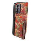 For Samsung Galaxy A05s Card Slot Holder Phone Case(Summer Red) - 3