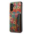 For Samsung Galaxy A15 Card Slot Holder Phone Case(Spring Green) - 1