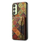 For Samsung Galaxy A25 Card Slot Holder Phone Case(Autumn Yellow) - 1