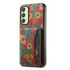 For Samsung Galaxy A25 Card Slot Holder Phone Case(Spring Green) - 1