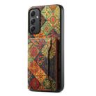 For Samsung Galaxy A35 Card Slot Holder Phone Case(Autumn Yellow) - 1