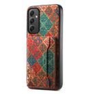 For Samsung Galaxy A35 Card Slot Holder Phone Case(Winter Blue) - 1