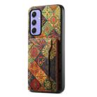 For Samsung Galaxy A55 Card Slot Holder Phone Case(Autumn Yellow) - 1
