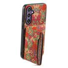 For Samsung Galaxy S23 FE 5G Card Slot Holder Phone Case(Summer Red) - 3