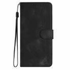 For vivo Y19s Global Heart Pattern Skin Feel Leather Phone Case(Black) - 2