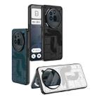 For Nothing Phone 3a Pro GKK Skin Feel Leather Phone Case(Green) - 2