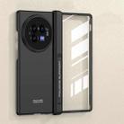 For vivo X Fold3 GKK Integrated Magnetic Folding Hinge All-inclusive Phone Case(Black) - 1