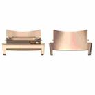 For OPPO Watch X / OnePlus Watch 2 1 Pair 22mm Watch Band Stainless Steel Connector(Rose Gold) - 1