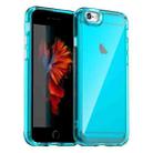 For iPhone 6 Candy Series TPU Phone Case(Transparent Blue) - 1